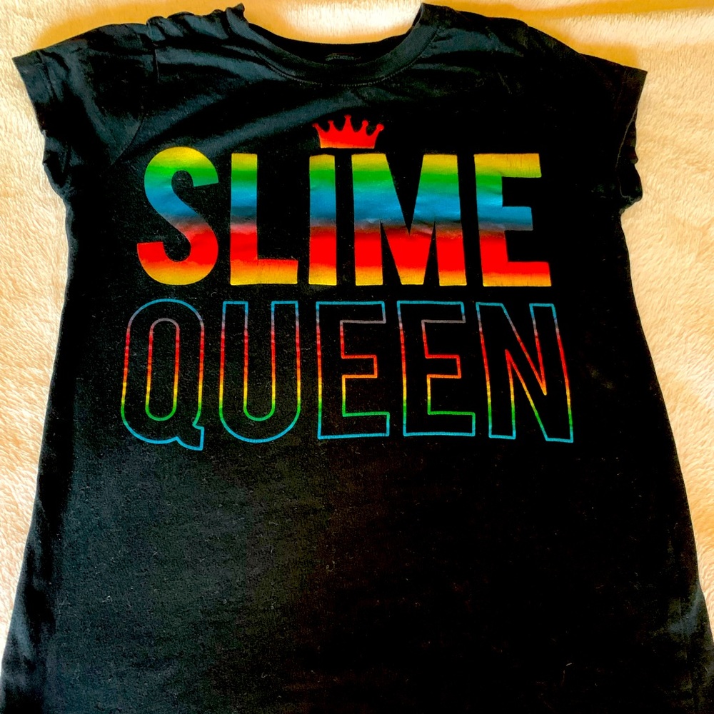Girls slime queen T-shirt